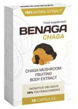 Benaga Chaga Kapsulės Lietuva