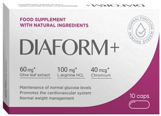 DiaForm+ nuo diabeto Lietuva