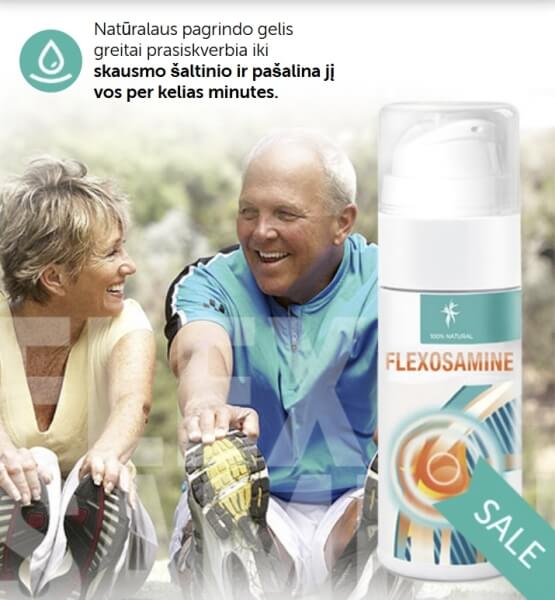Flexosamine Kremas Lietuva - kaina kur pirkti atsiliepimai naudojimas