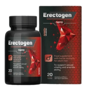 Erectogen nano potencijai ir erekcijai Lietuva