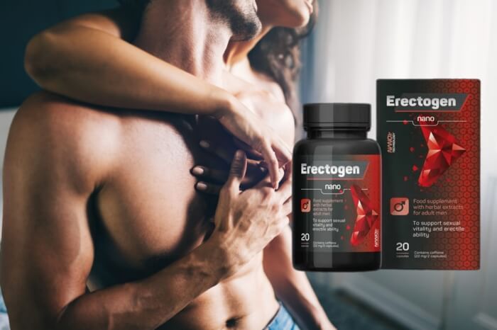 „Erectogen Nano“ kaina ir kur pirkti