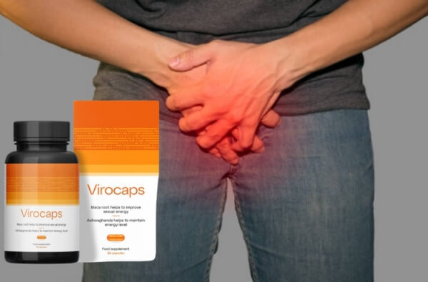 ViroCaps vyrams sudėtis ir savybės